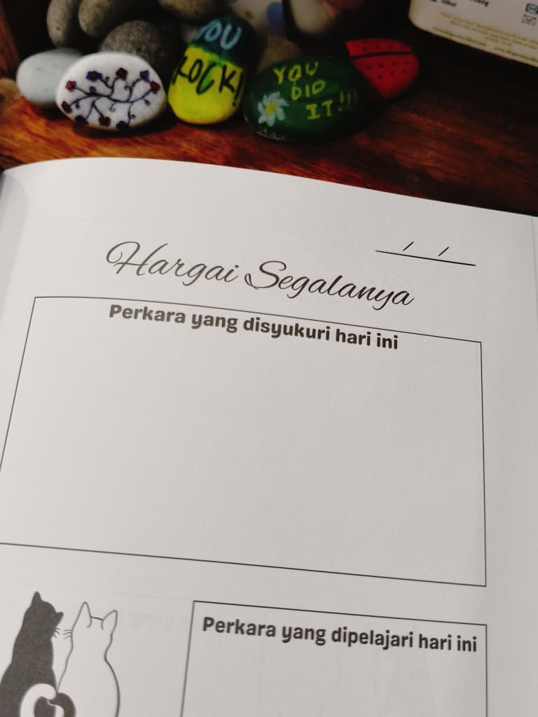 Halaman Hargai Segalanya dalam jurnal